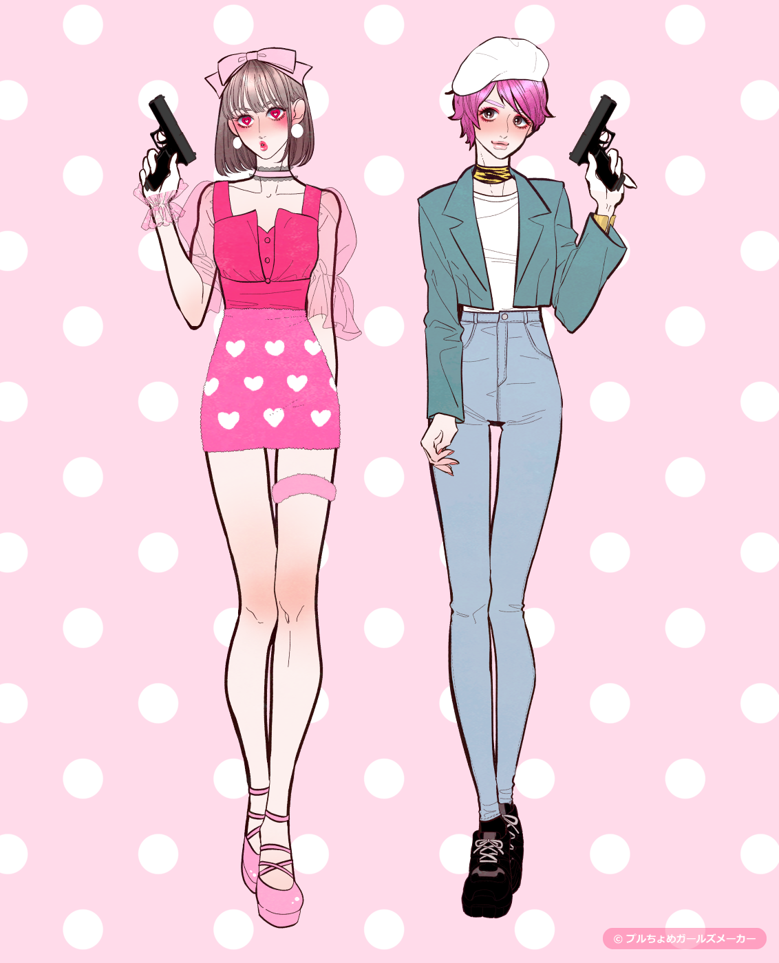 ガールズメーカーで作られた女の子6