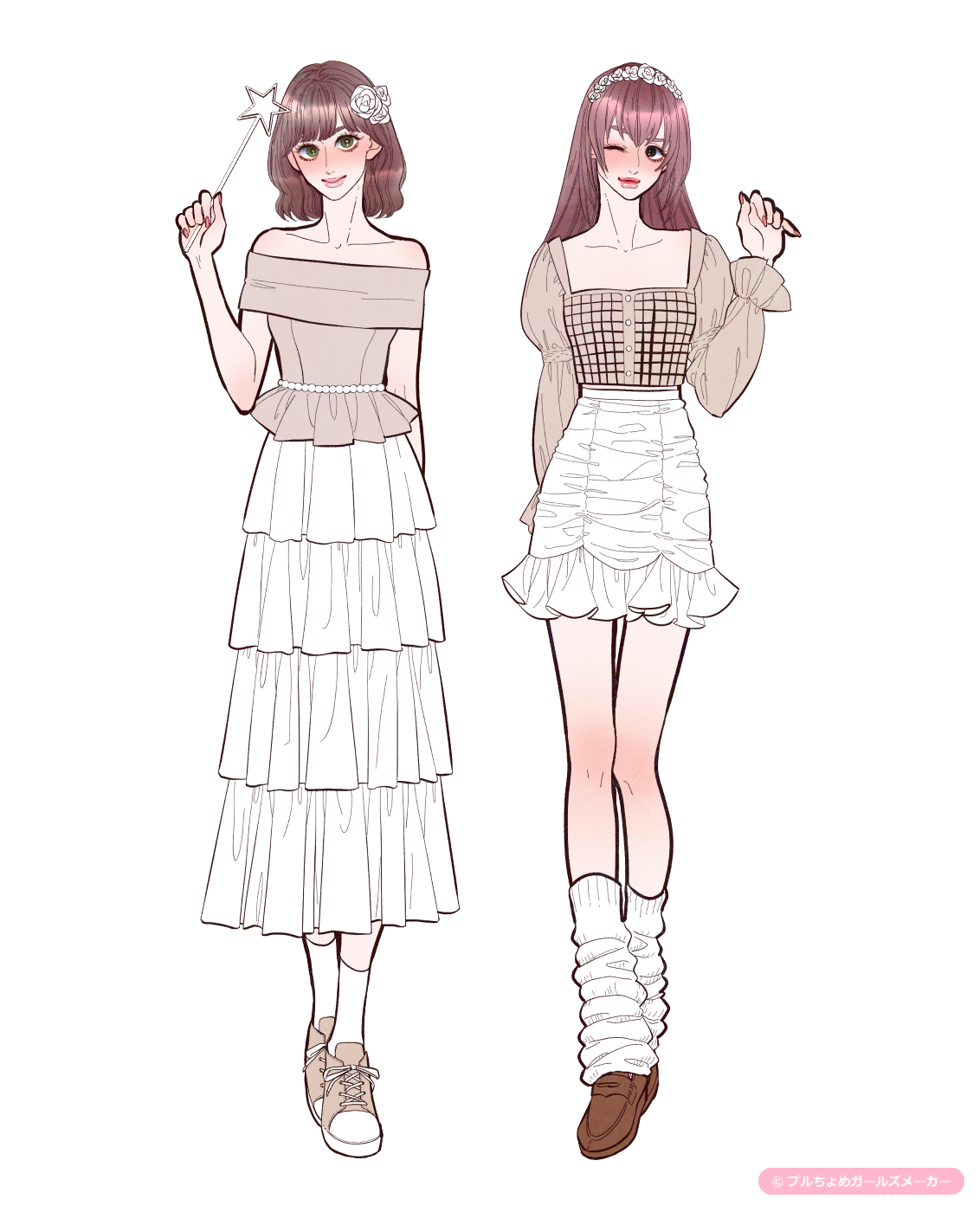 ガールズメーカーで作られた女の子6