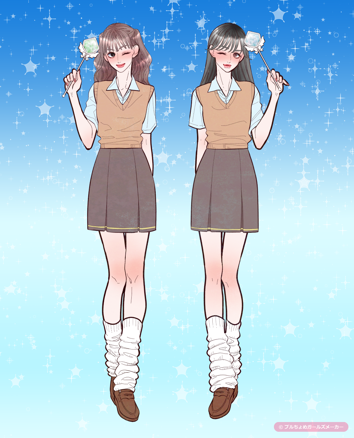 ガールズメーカーで作られた女の子6