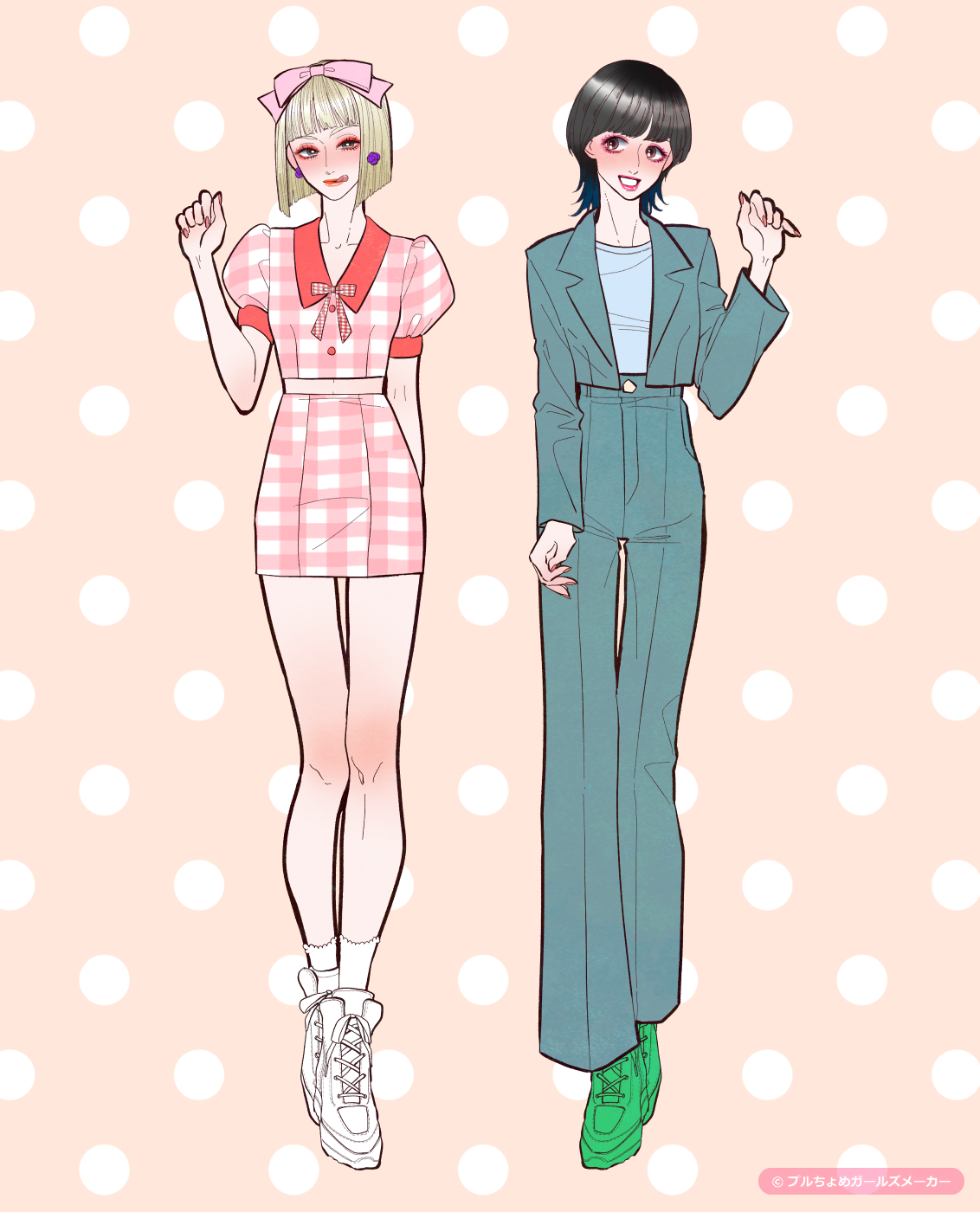 ガールズメーカーで作られた女の子3