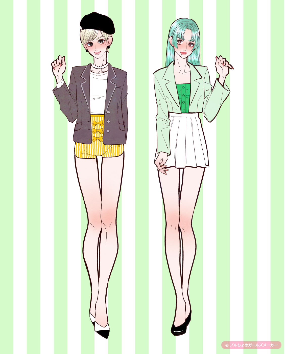 ガールズメーカーで作られた女の子2