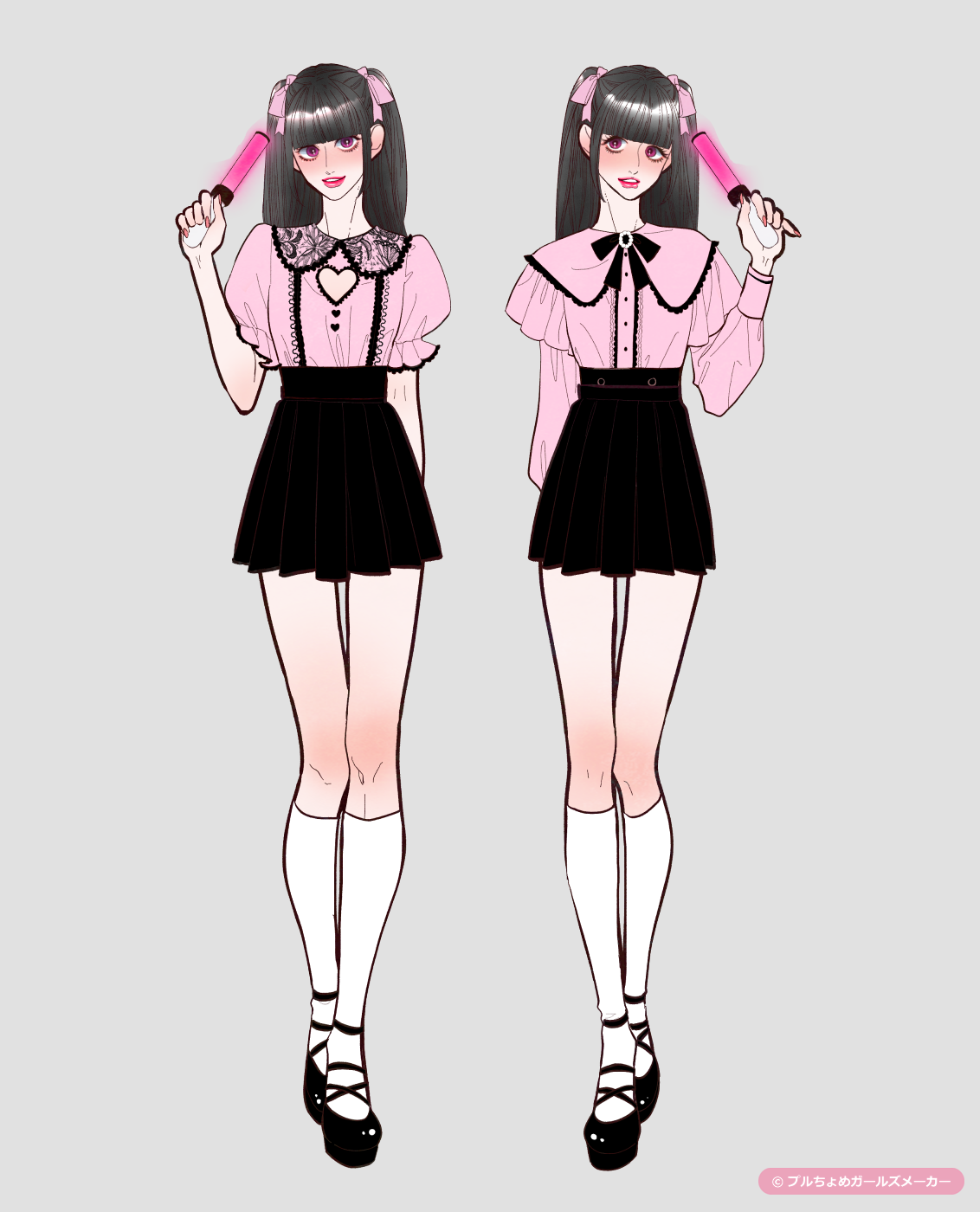 ガールズメーカーで作られた女の子2