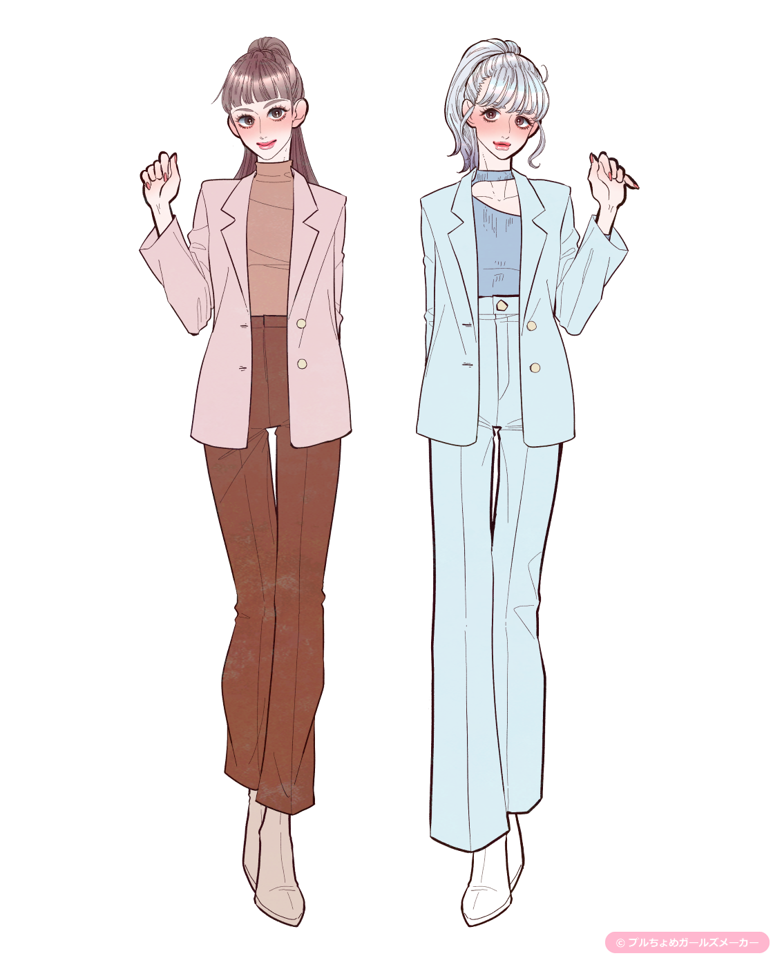 ガールズメーカーで作られた女の子4