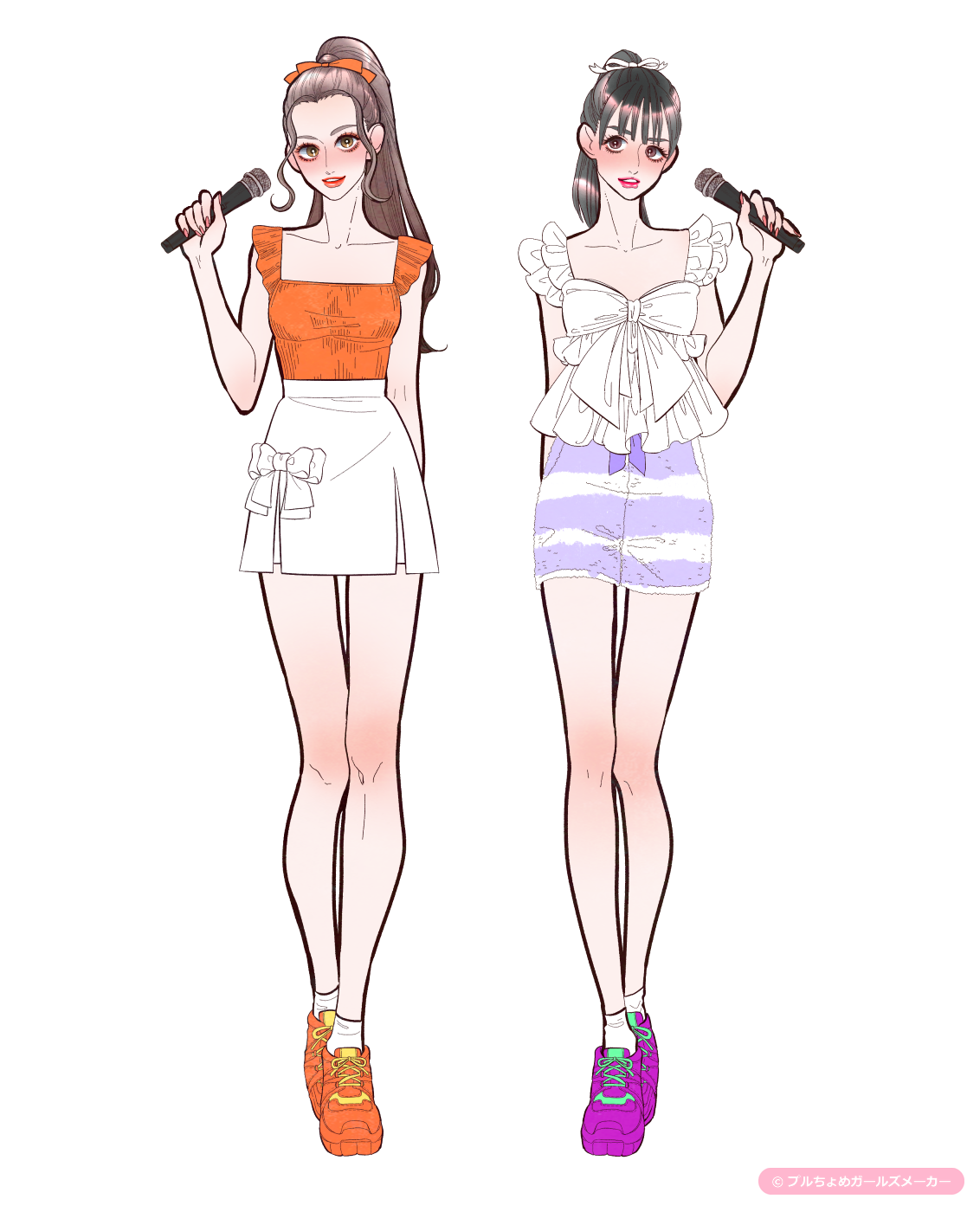 ガールズメーカーで作られた女の子3