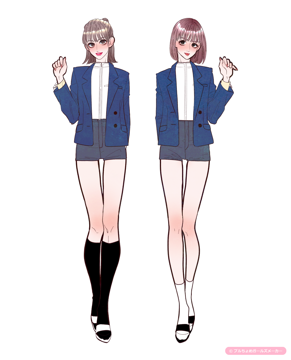 ガールズメーカーで作られた女の子4