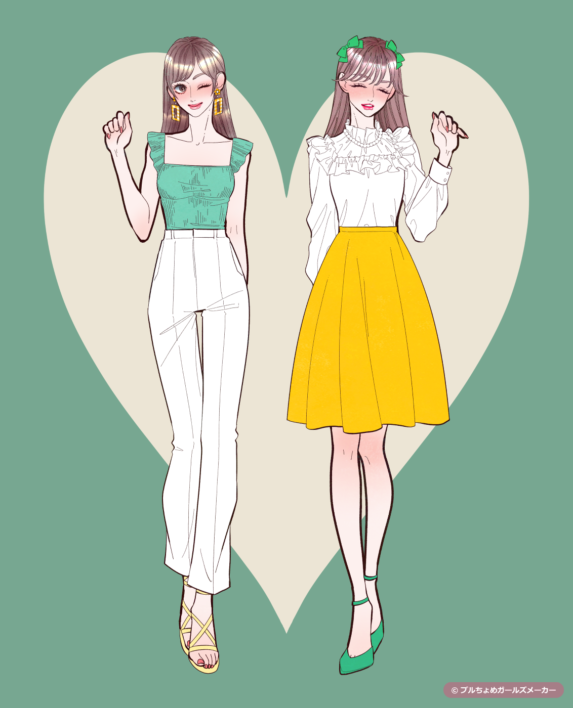 ガールズメーカーで作られた女の子22