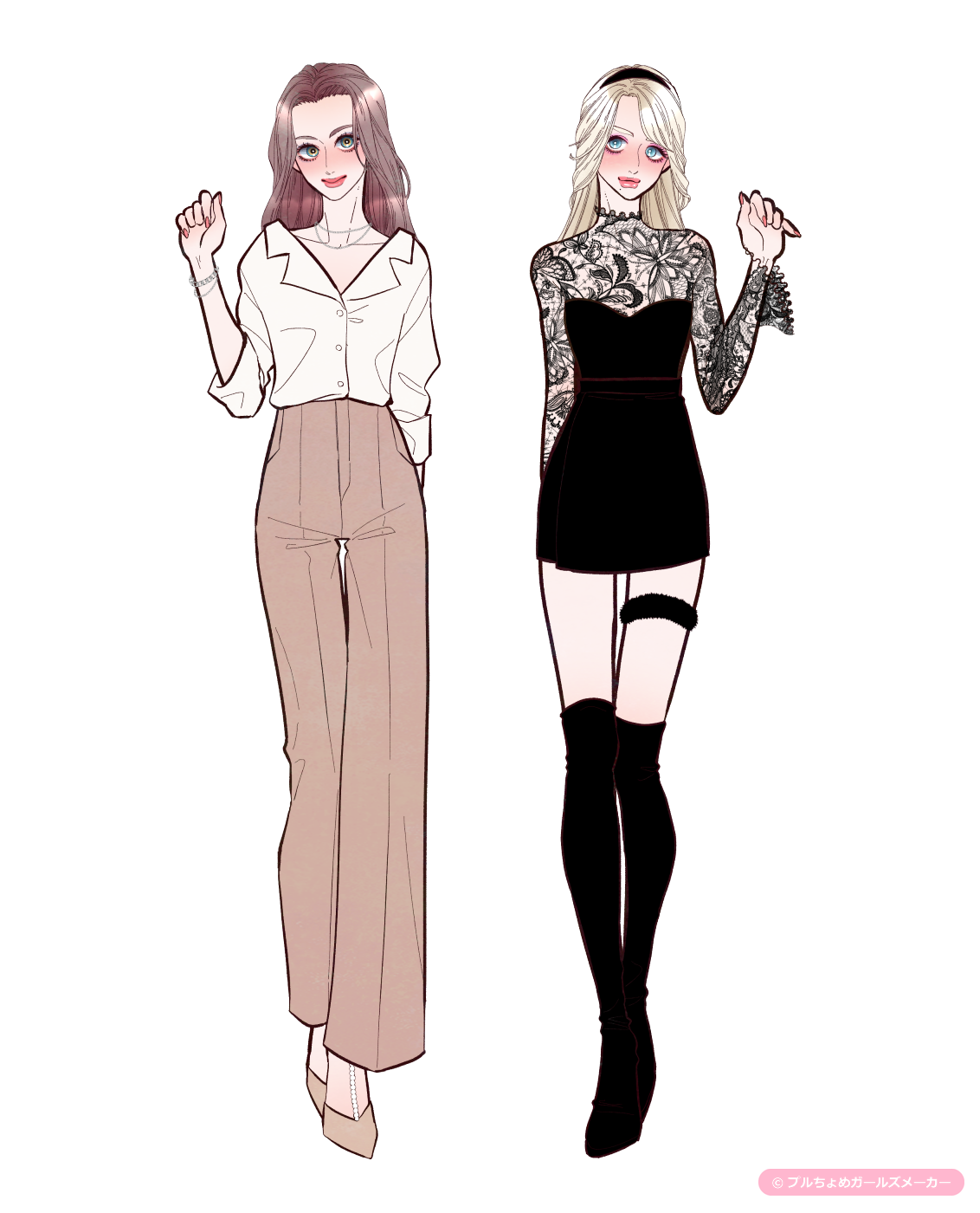 ガールズメーカーで作られた女の子3