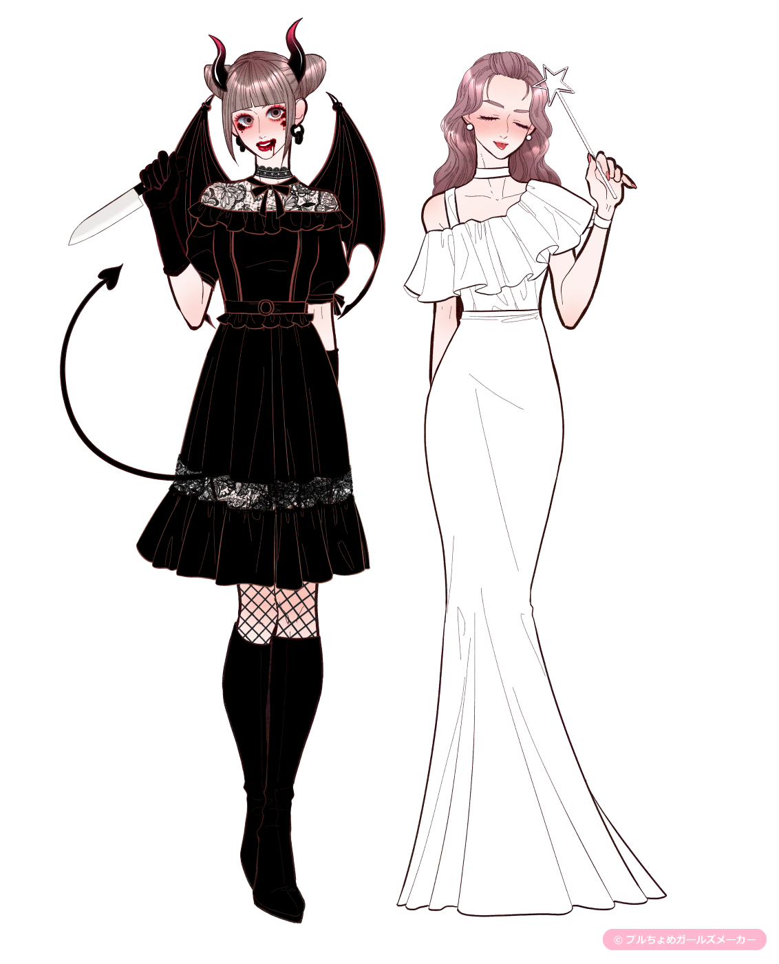 ガールズメーカーで作られた女の子2