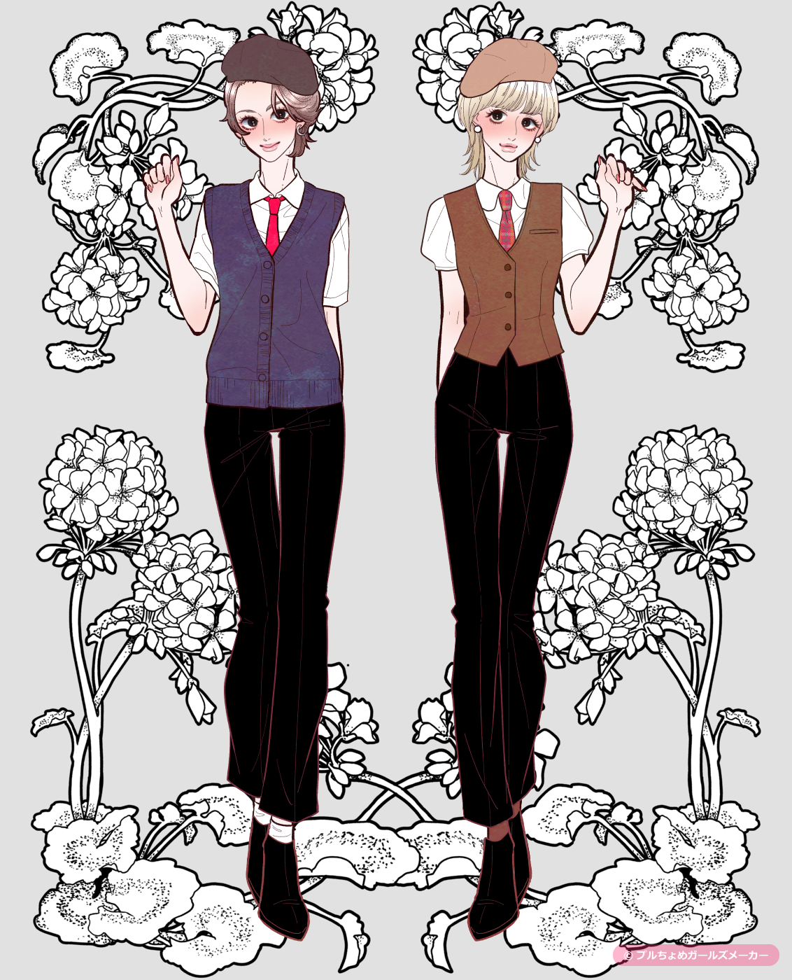 ガールズメーカーで作られた女の子2