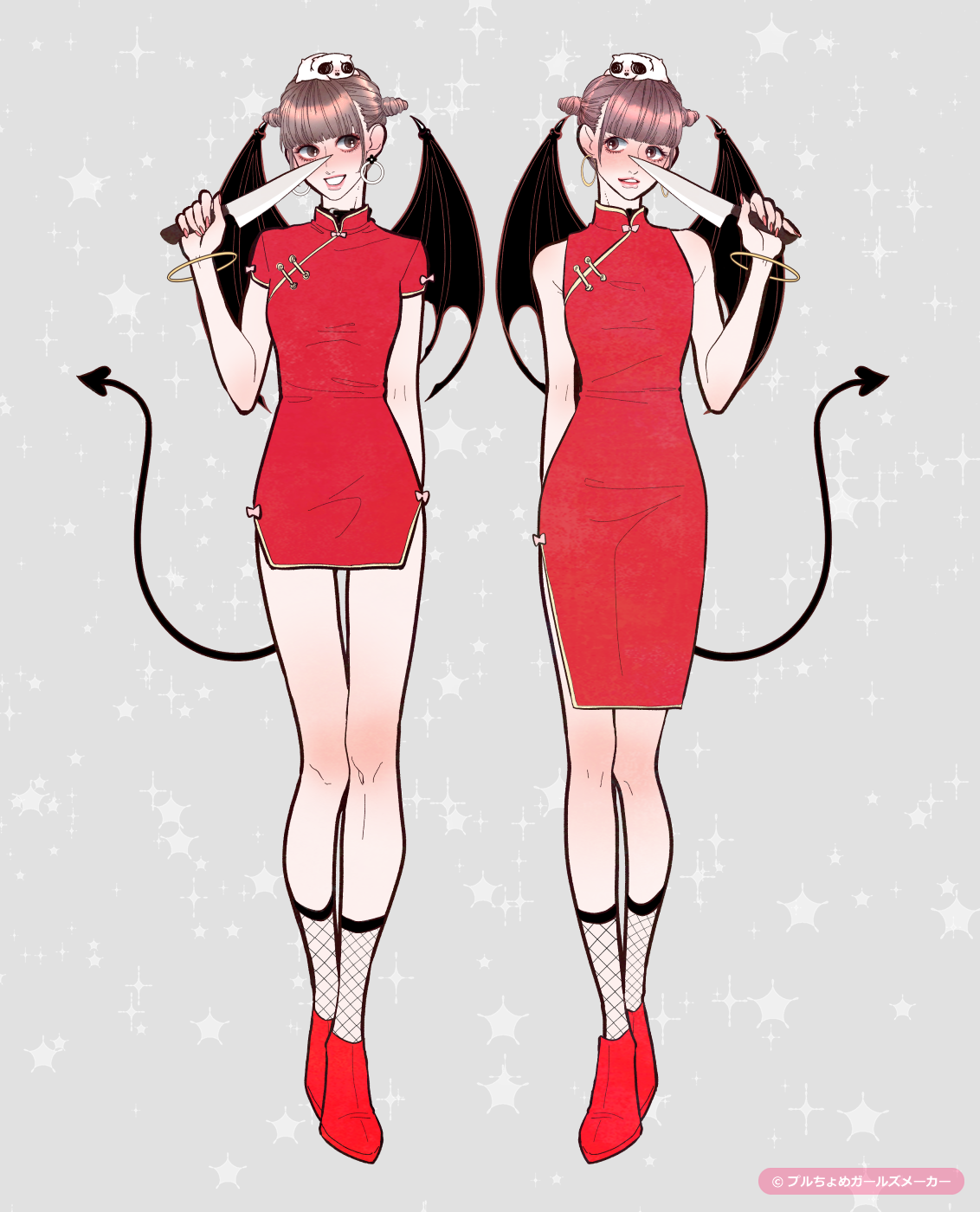 ガールズメーカーで作られた女の子2