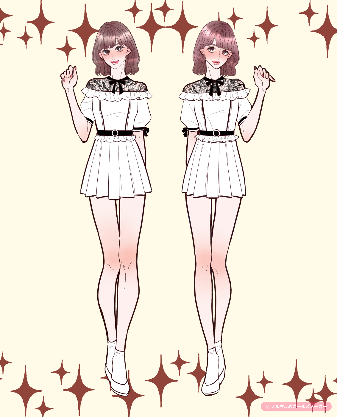 ガールズメーカーで作られた女の子3