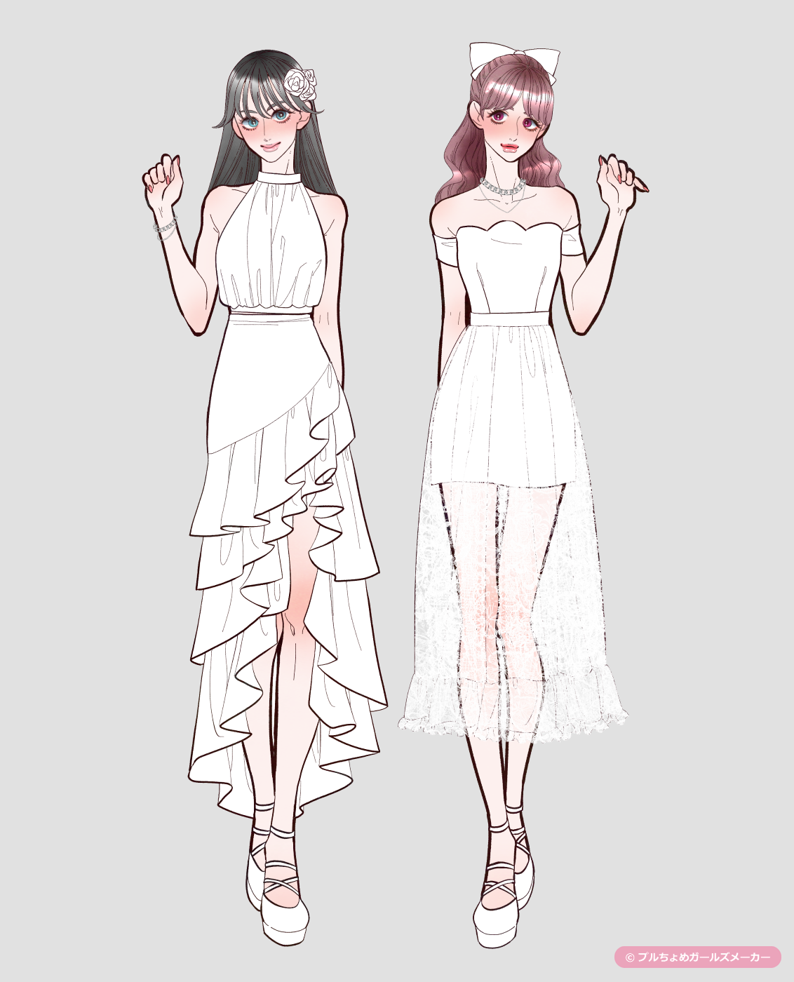 ガールズメーカーで作られた女の子3