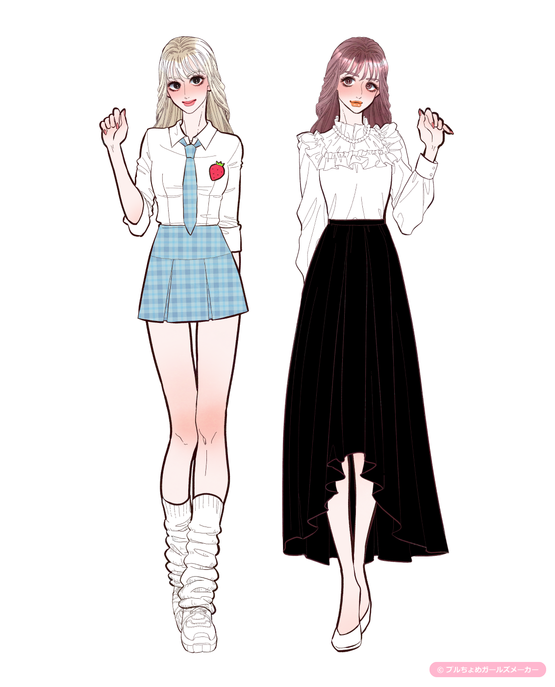 ガールズメーカーで作られた女の子2