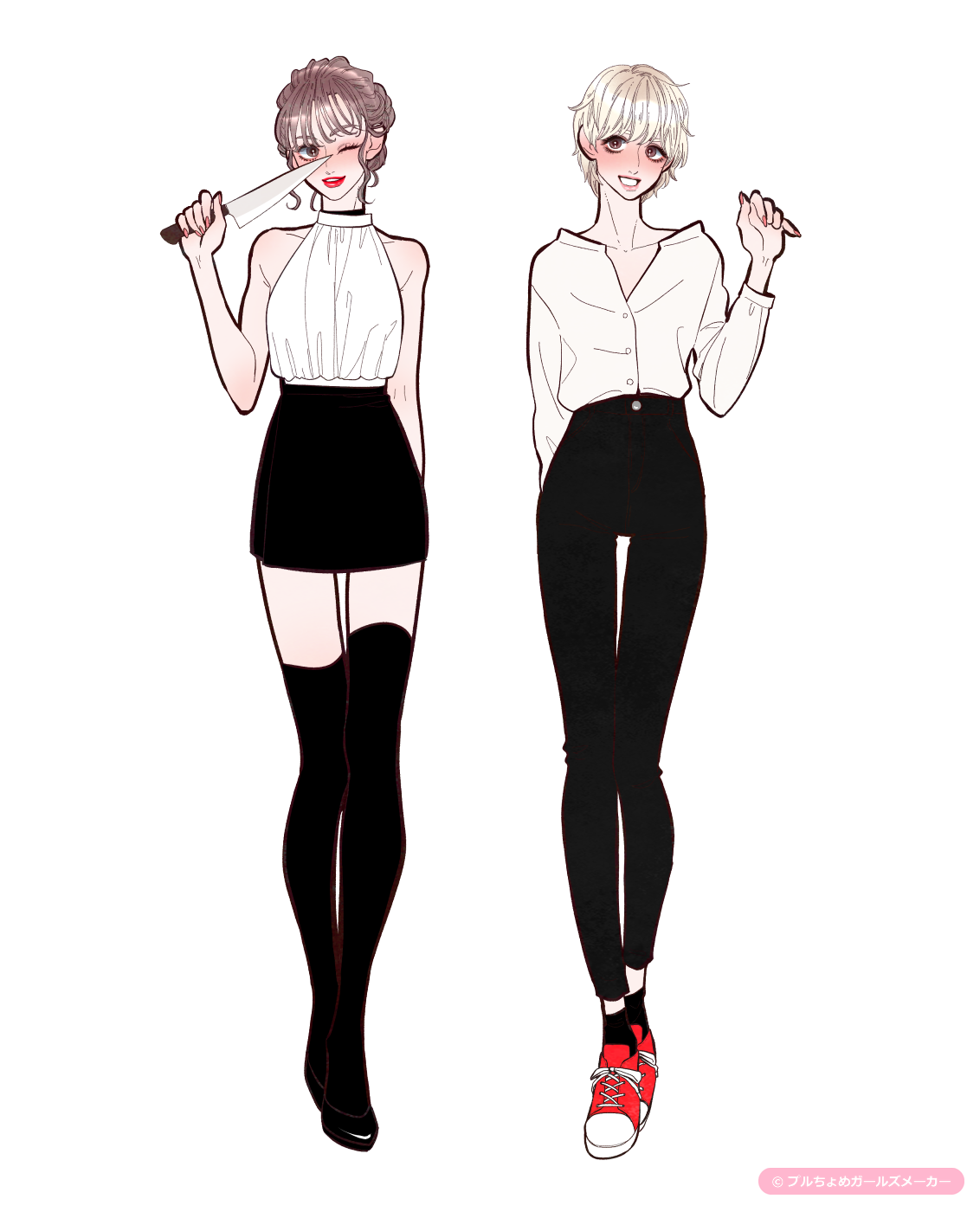 ガールズメーカーで作られた女の子2