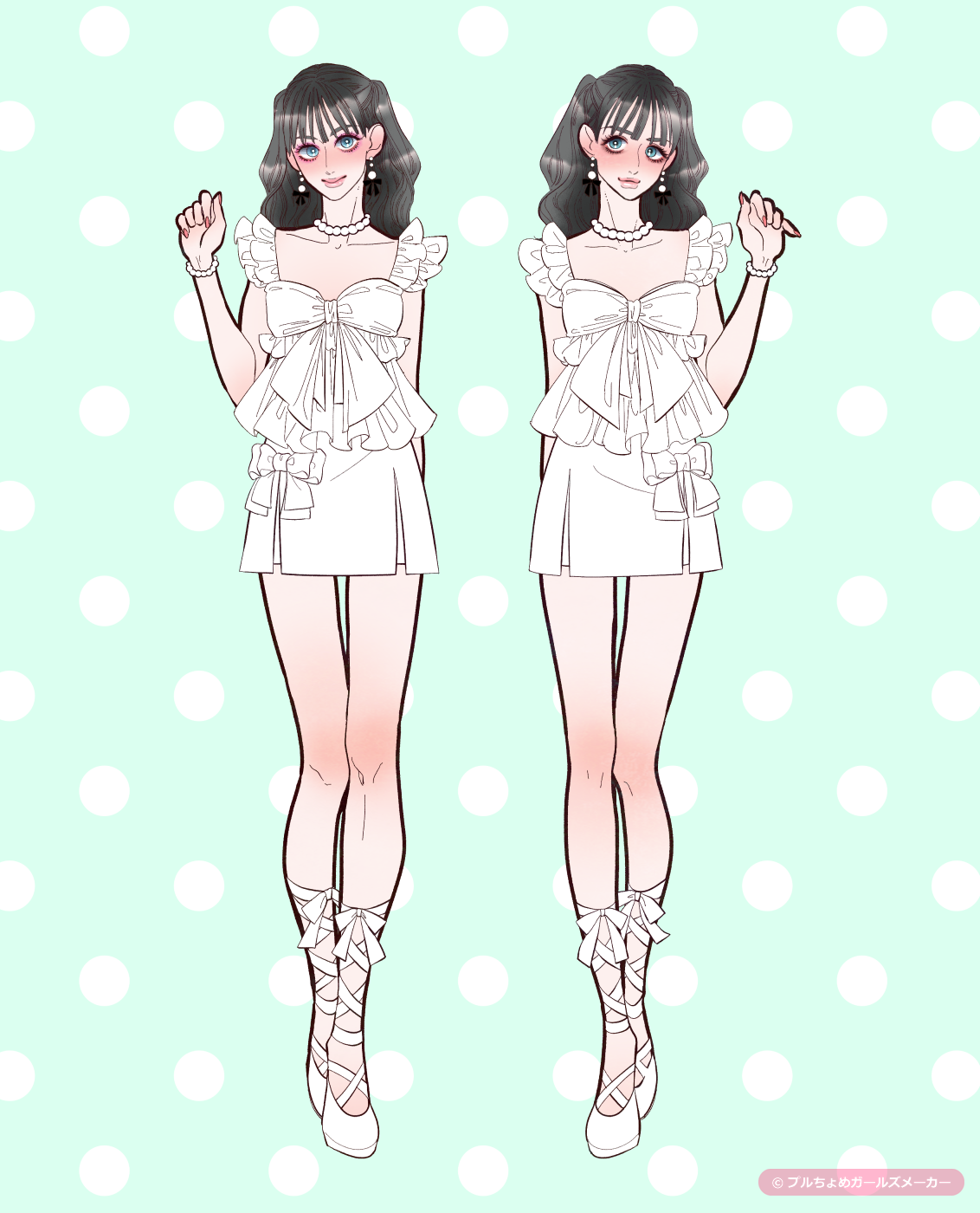 ガールズメーカーで作られた女の子7