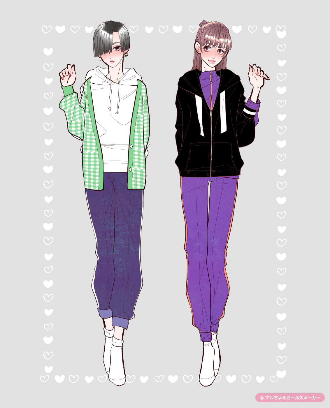 ガールズメーカーで作られた女の子3