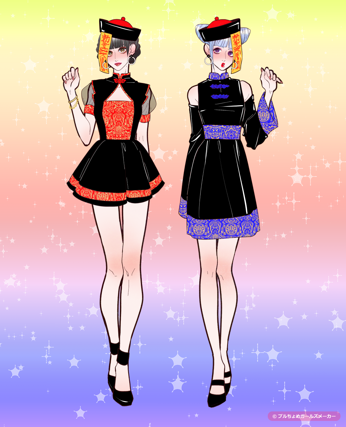 ガールズメーカーで作られた女の子6