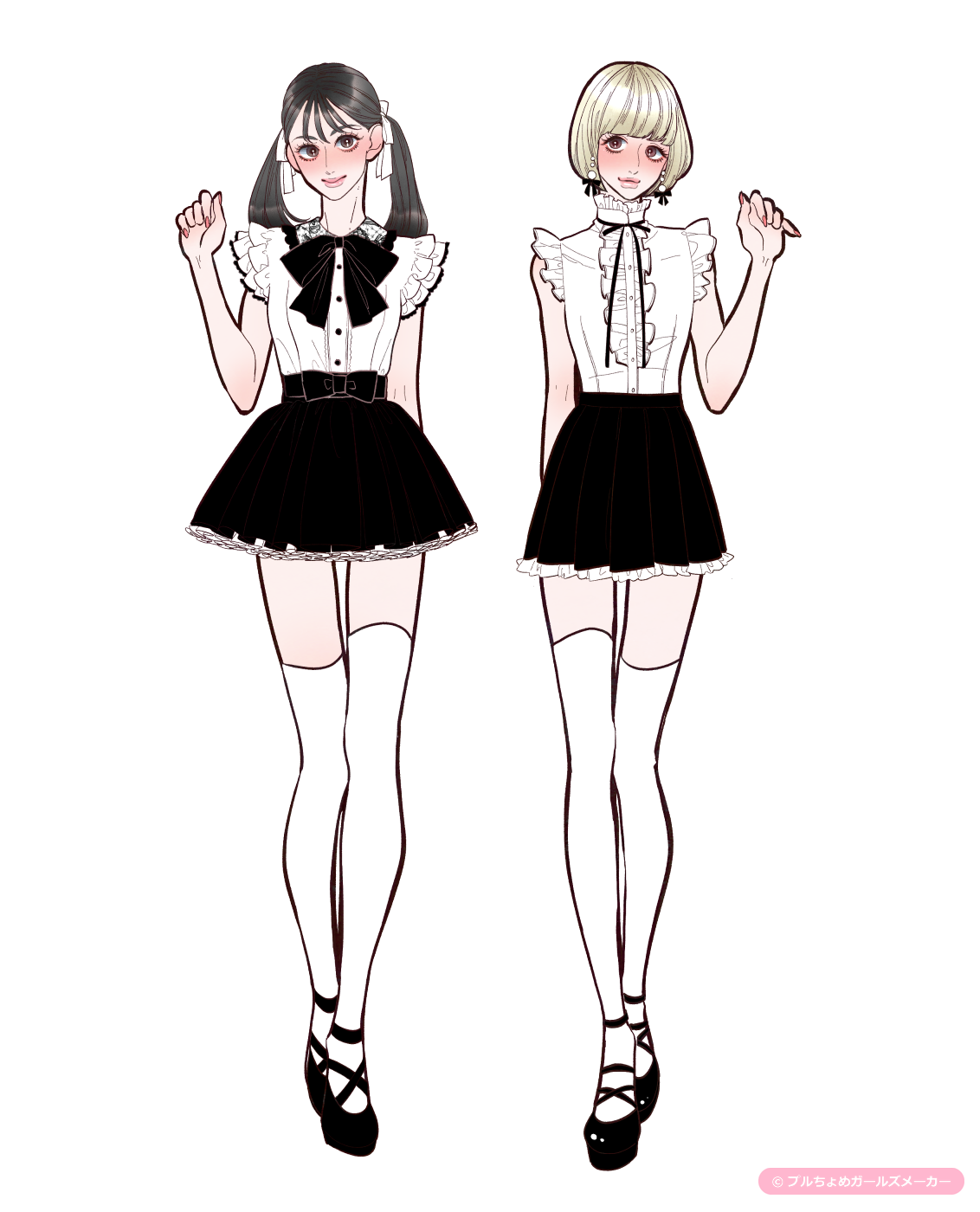 ガールズメーカーで作られた女の子4