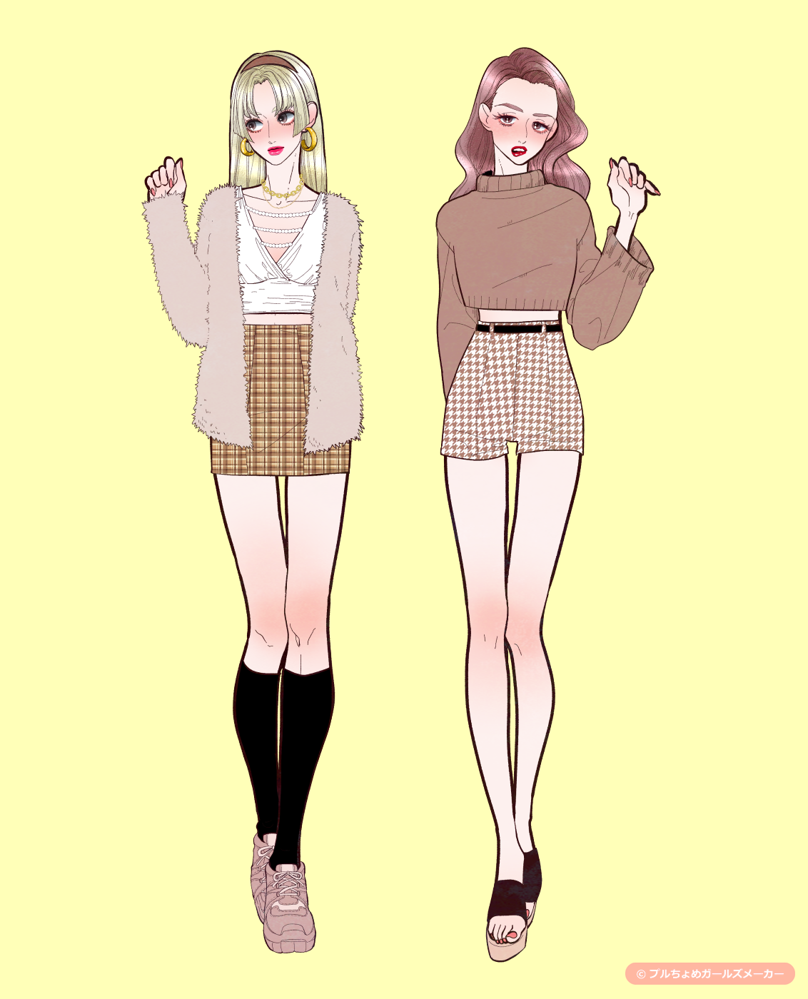 ガールズメーカーで作られた女の子2