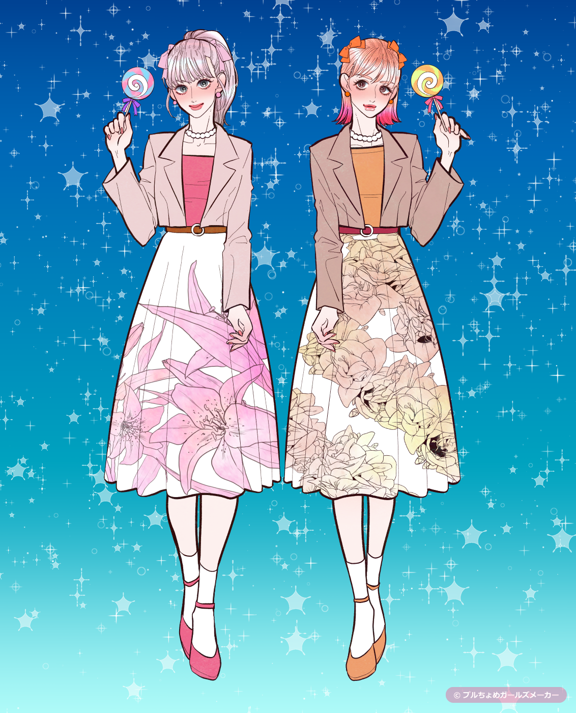 ガールズメーカーで作られた女の子3