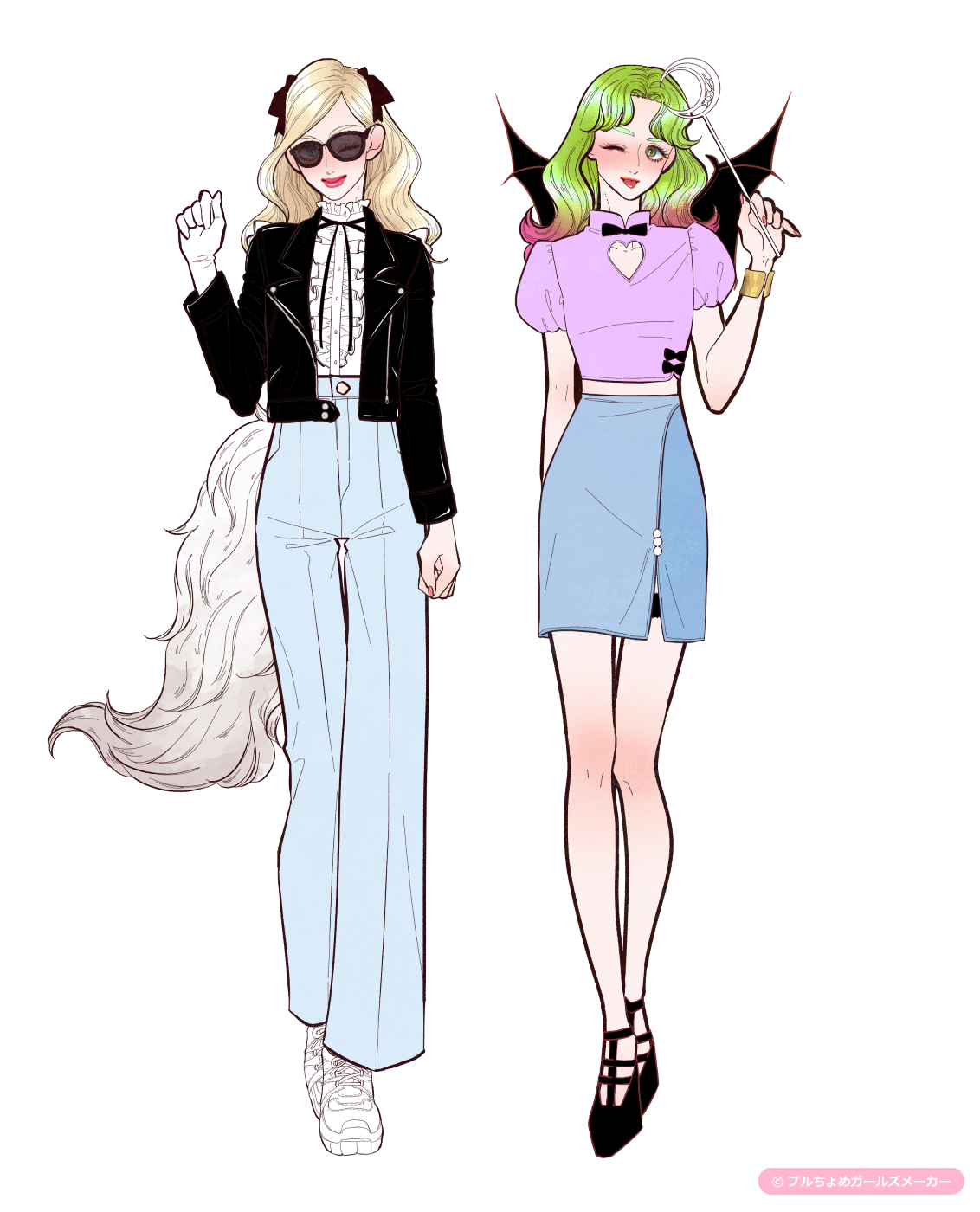 ガールズメーカーで作られた女の子20