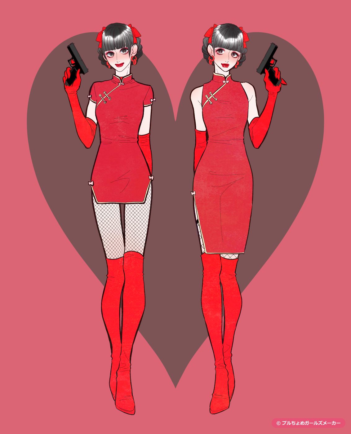 ガールズメーカーで作られた女の子5