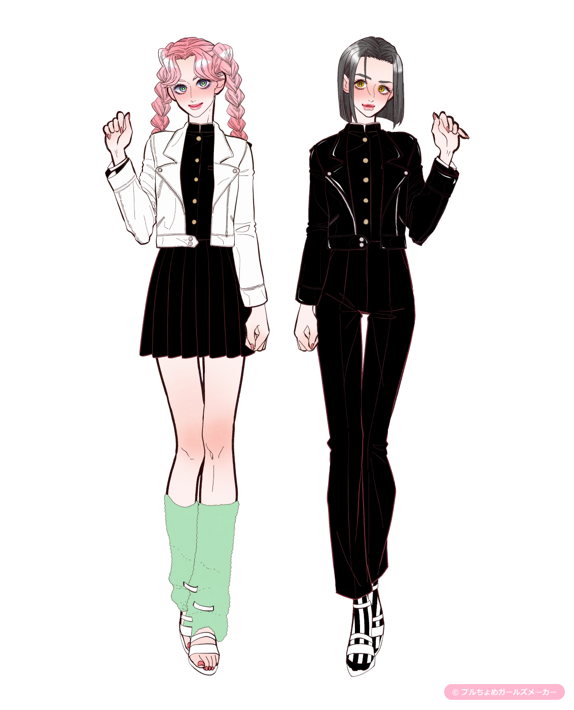 ガールズメーカーで作られた女の子3