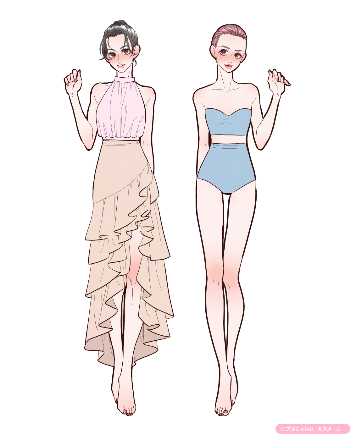 ガールズメーカーで作られた女の子4