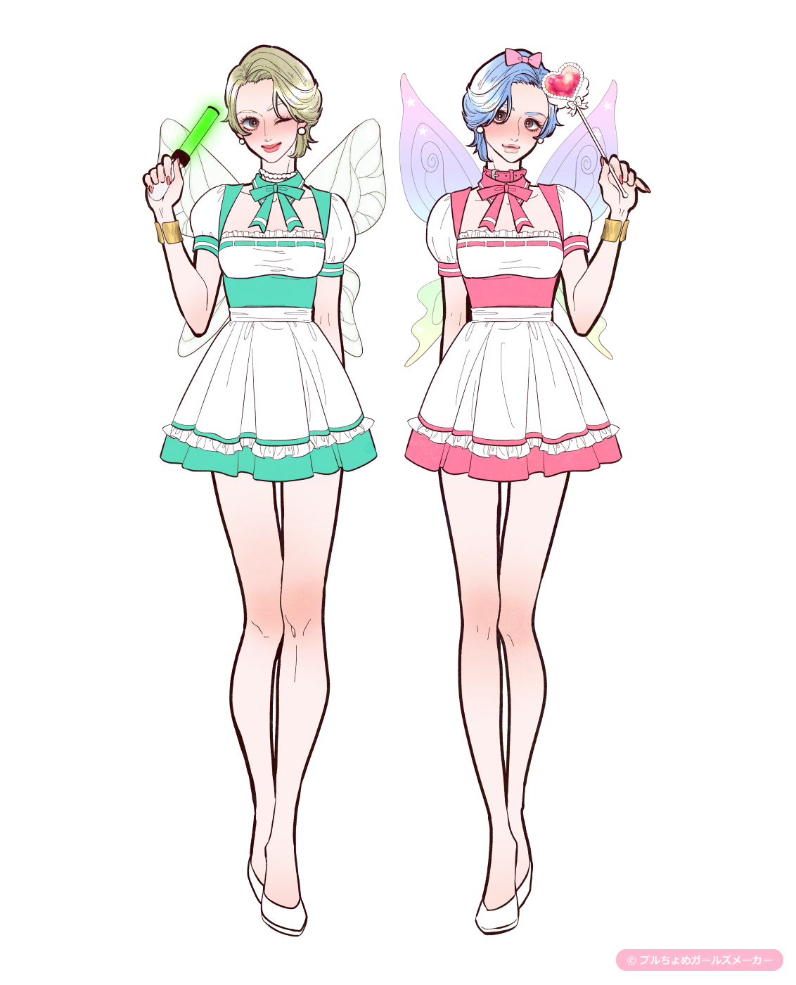 ガールズメーカーで作られた女の子3