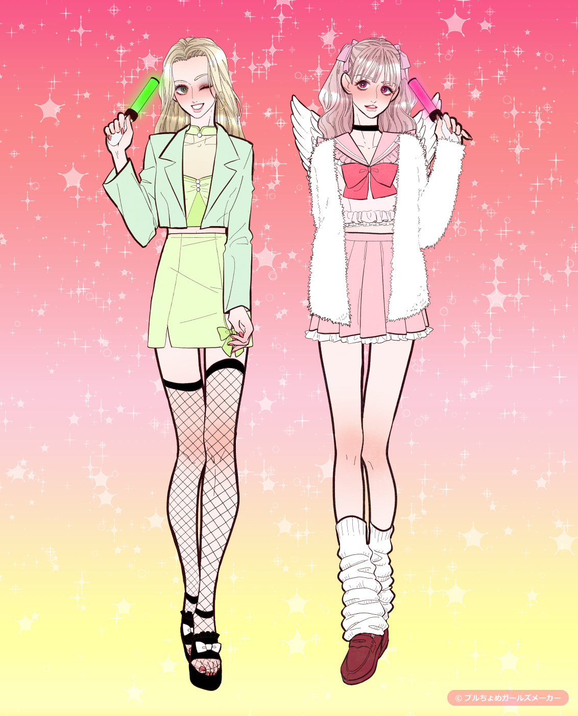 ガールズメーカーで作られた女の子4