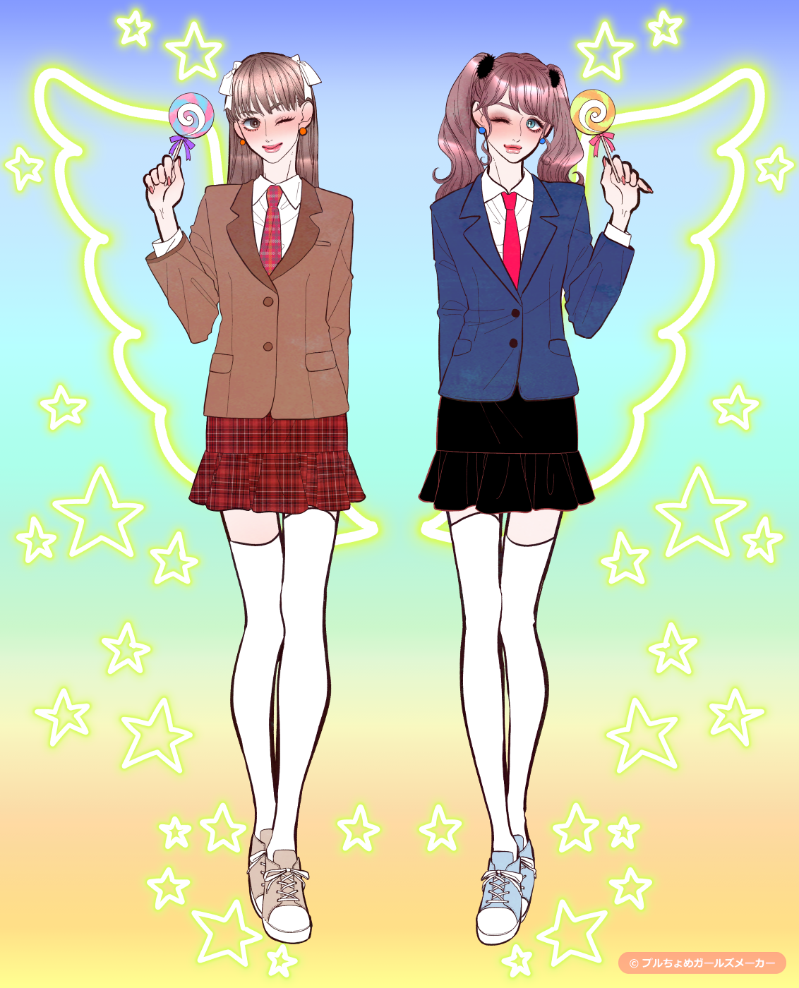 ガールズメーカーで作られた女の子6