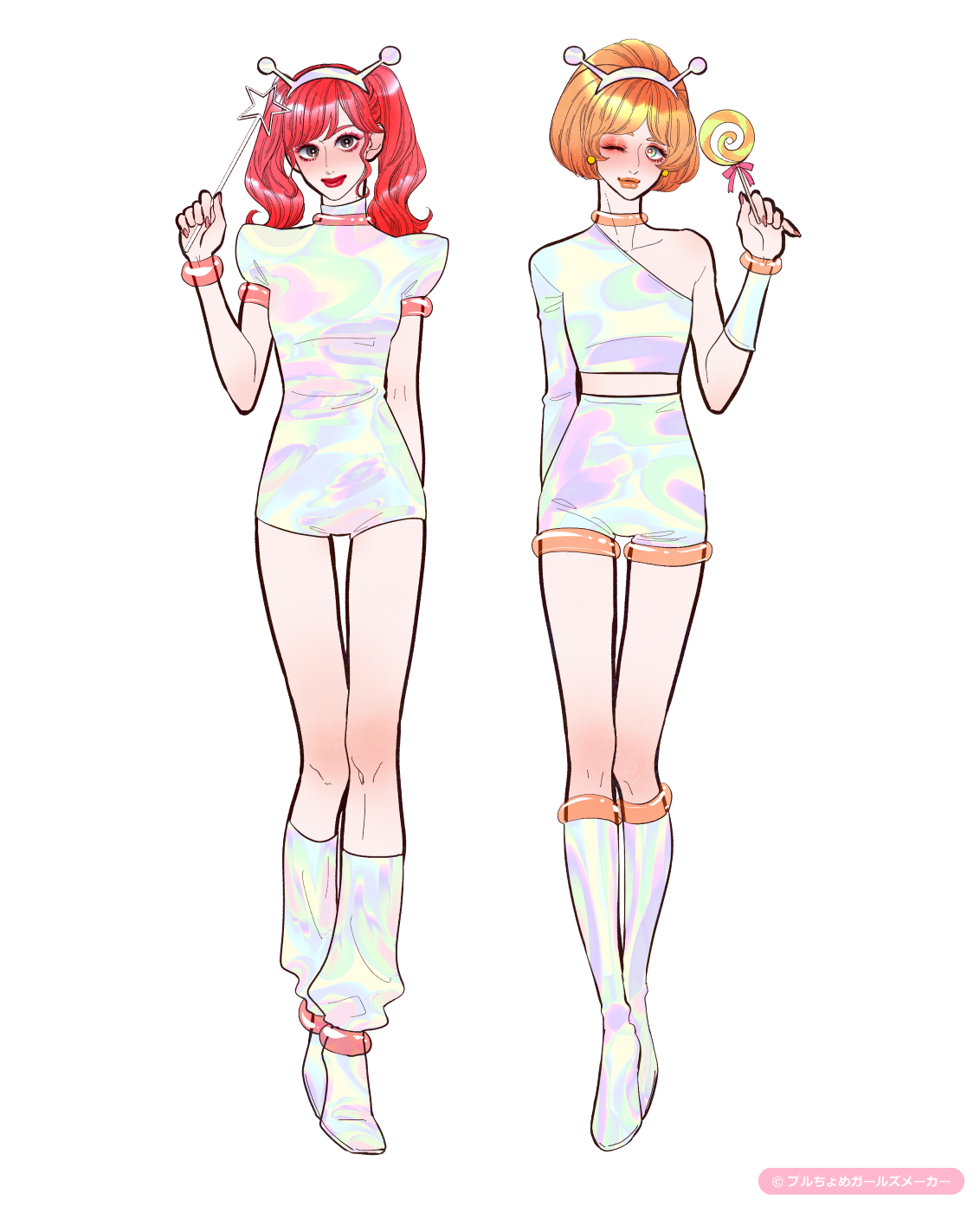 ガールズメーカーで作られた女の子16
