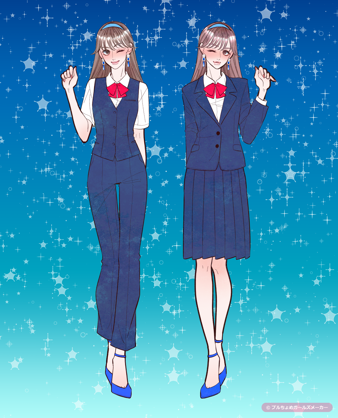 ガールズメーカーで作られた女の子3