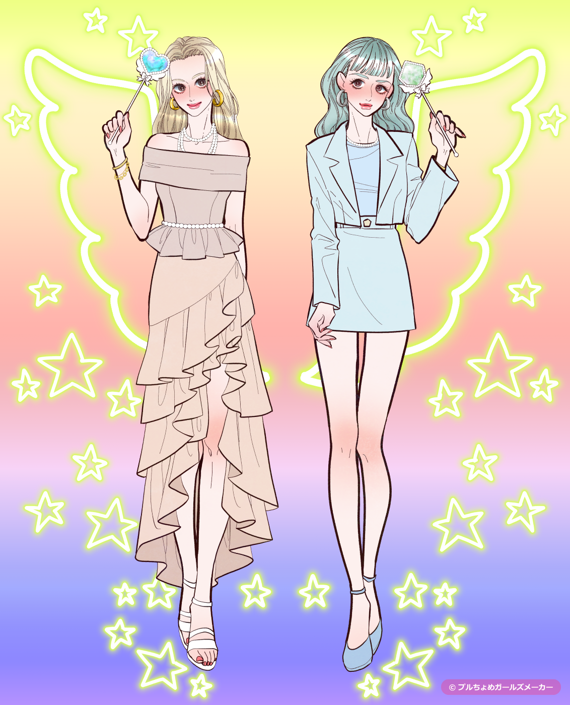 ガールズメーカーで作られた女の子4