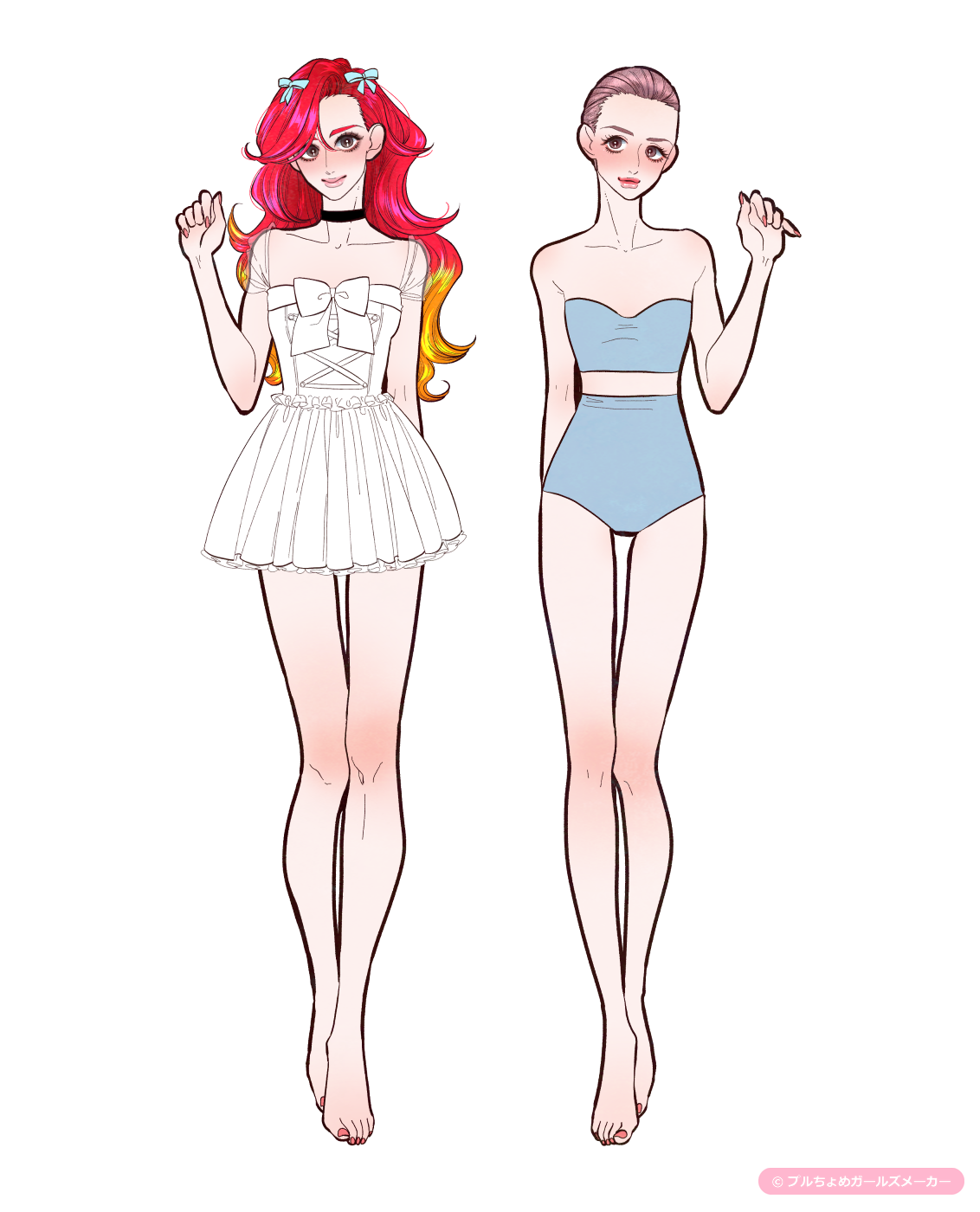 ガールズメーカーで作られた女の子6