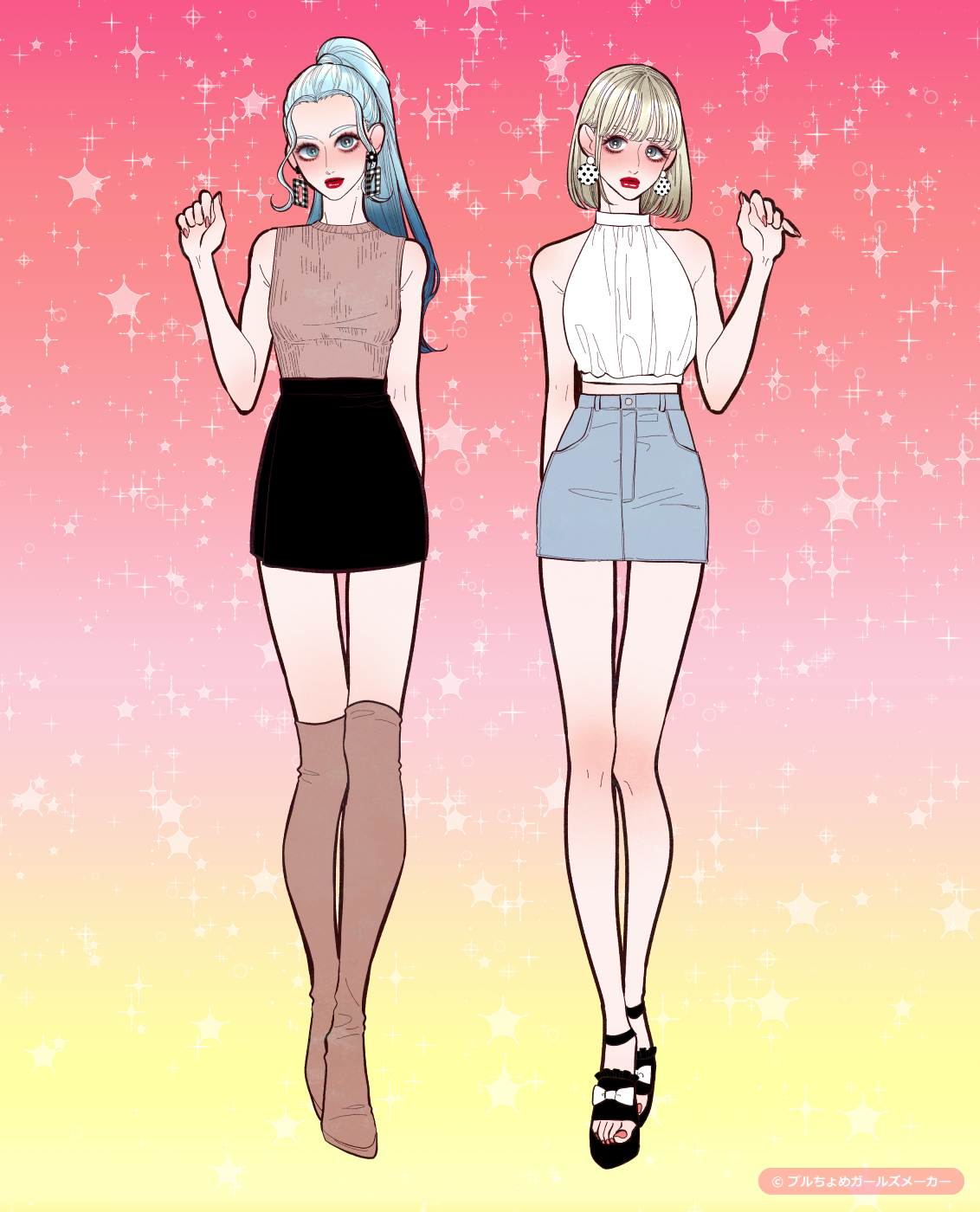ガールズメーカーで作られた女の子3
