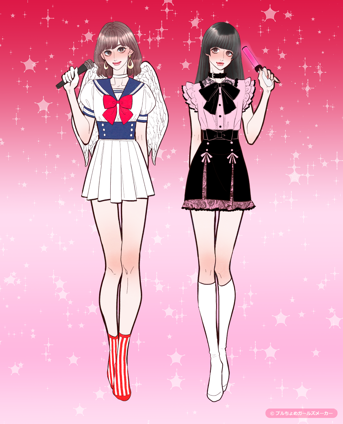 ガールズメーカーで作られた女の子6