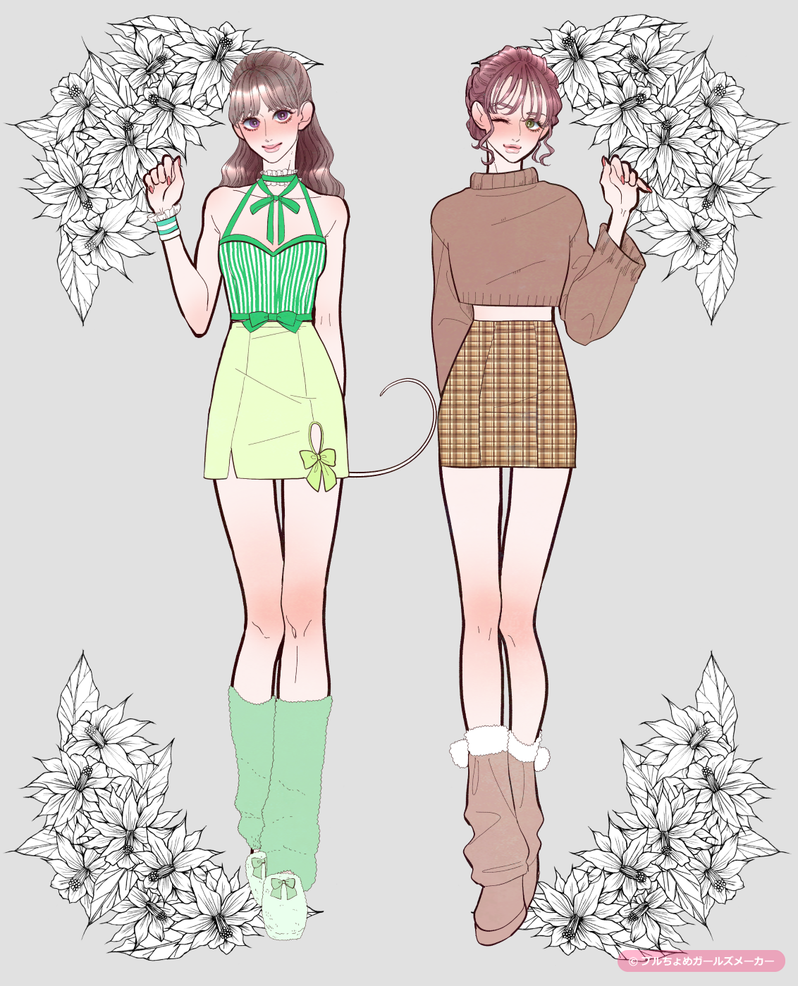 ガールズメーカーで作られた女の子14