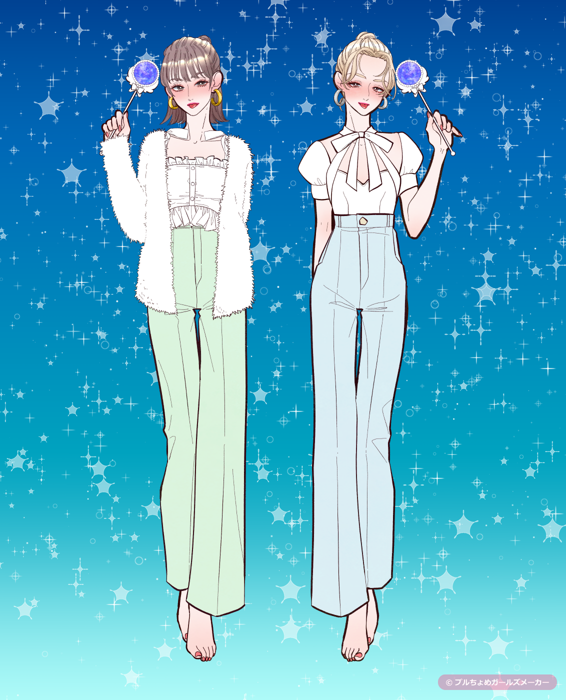 ガールズメーカーで作られた女の子5