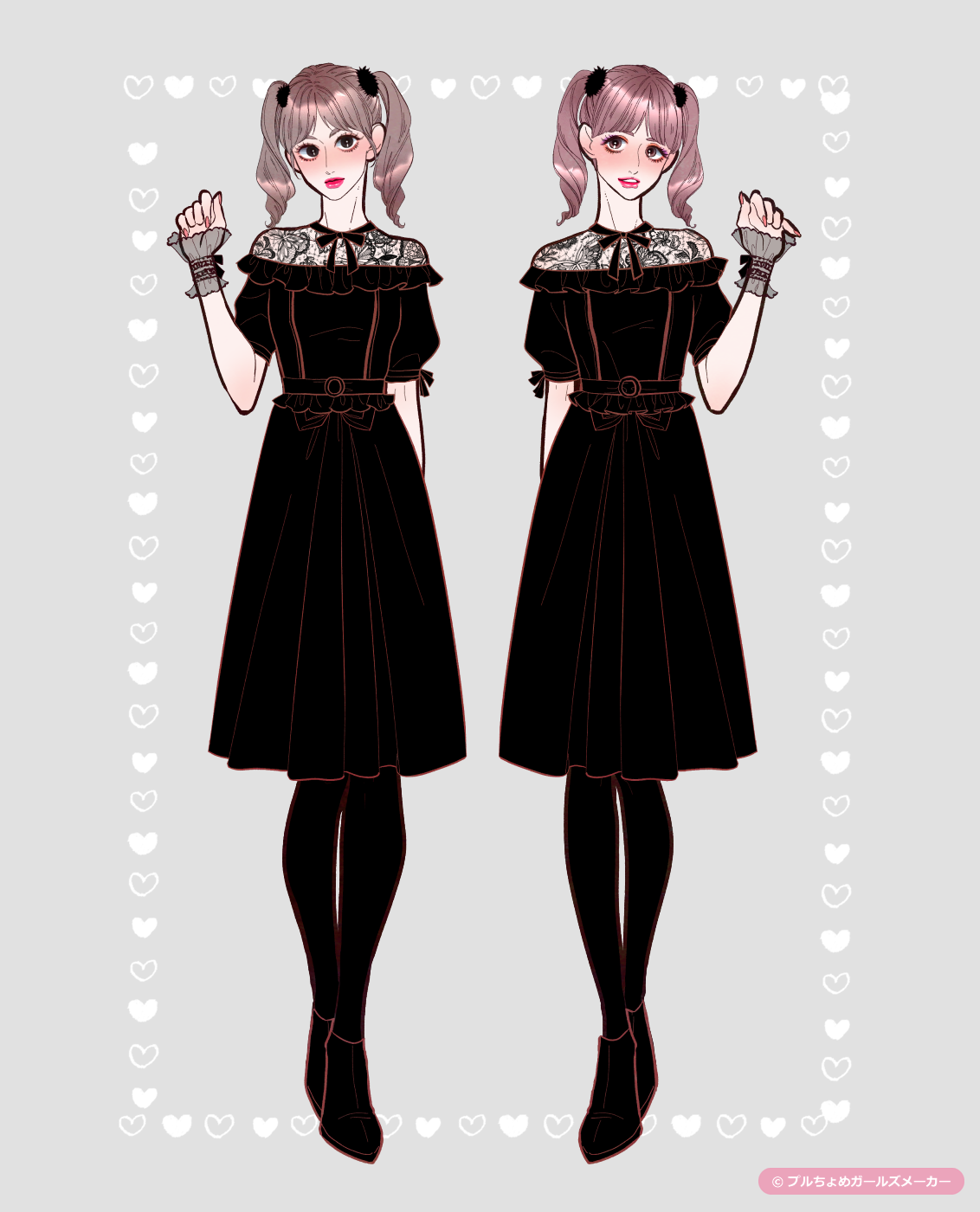 ガールズメーカーで作られた女の子2