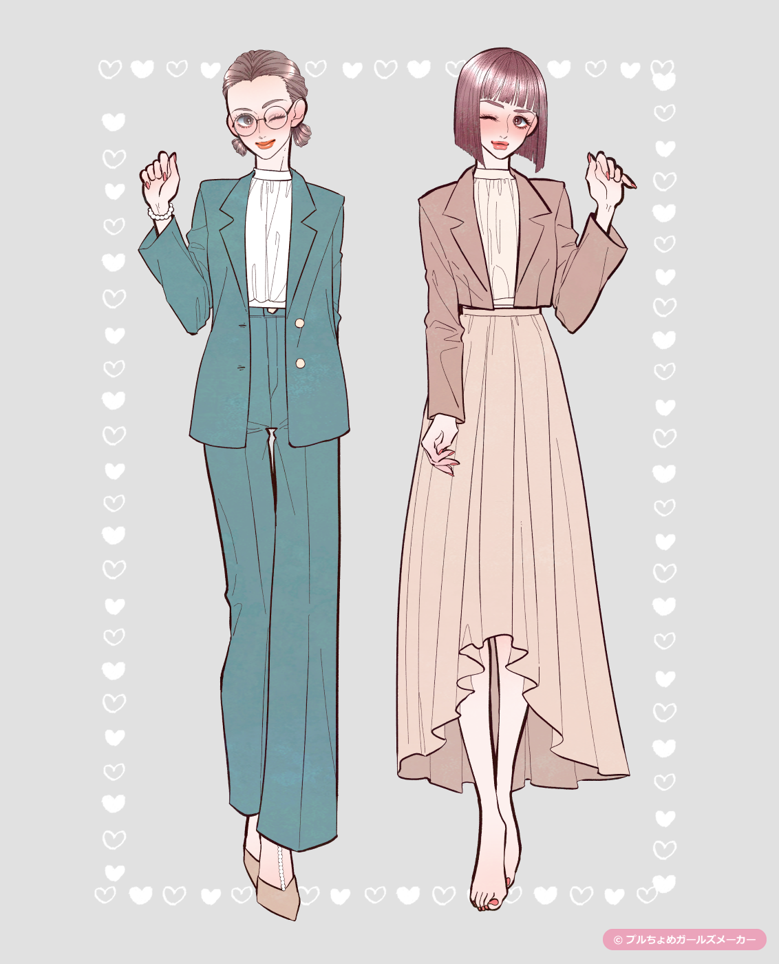 ガールズメーカーで作られた女の子3