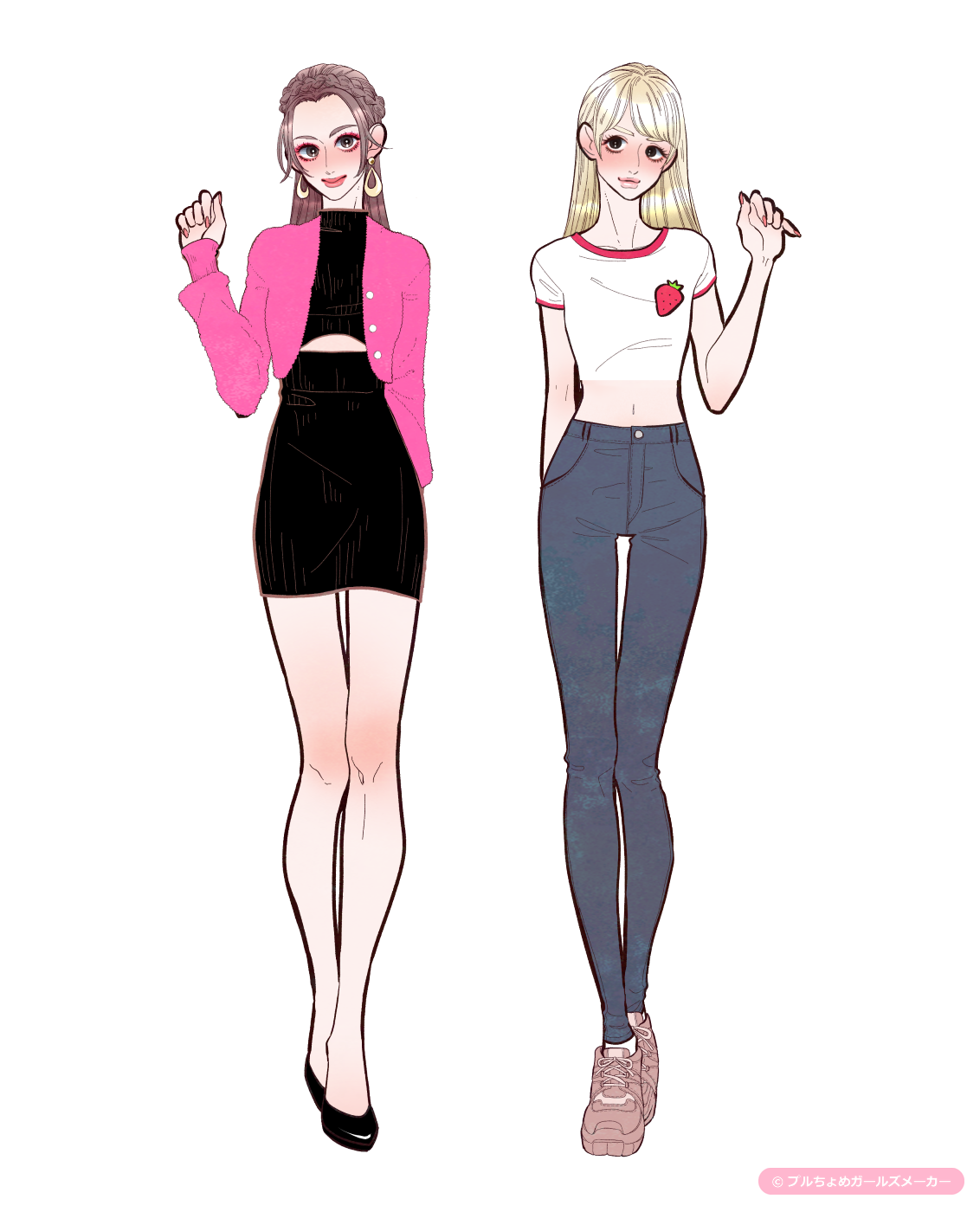 ガールズメーカーで作られた女の子2