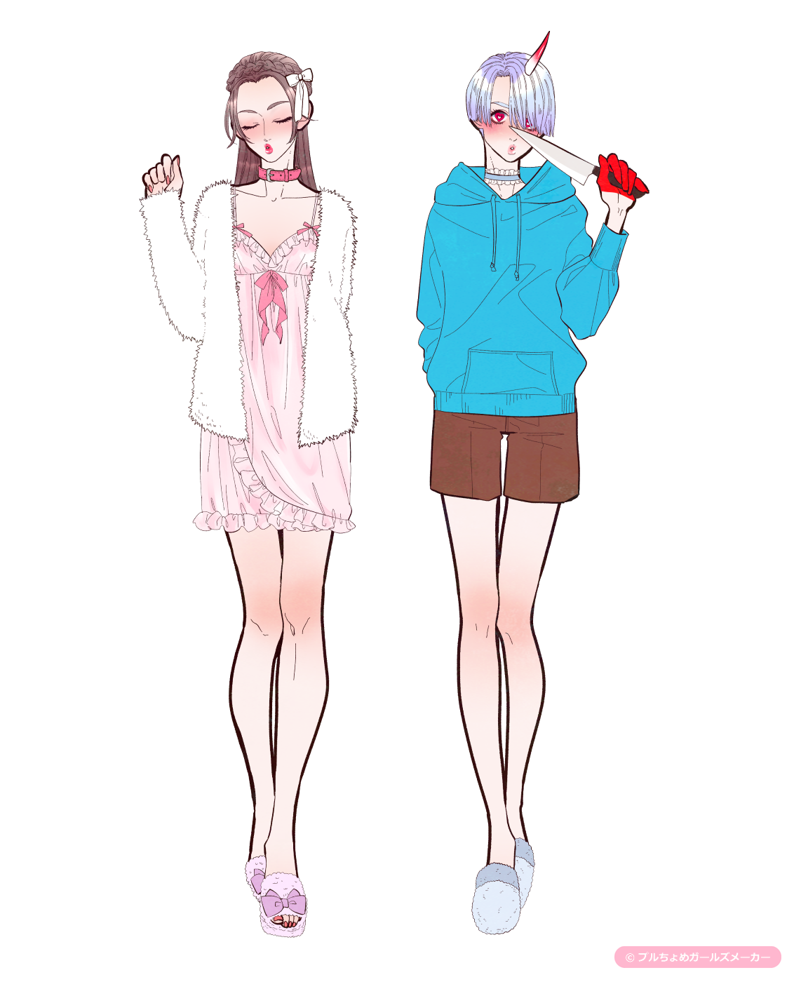 ガールズメーカーで作られた女の子2