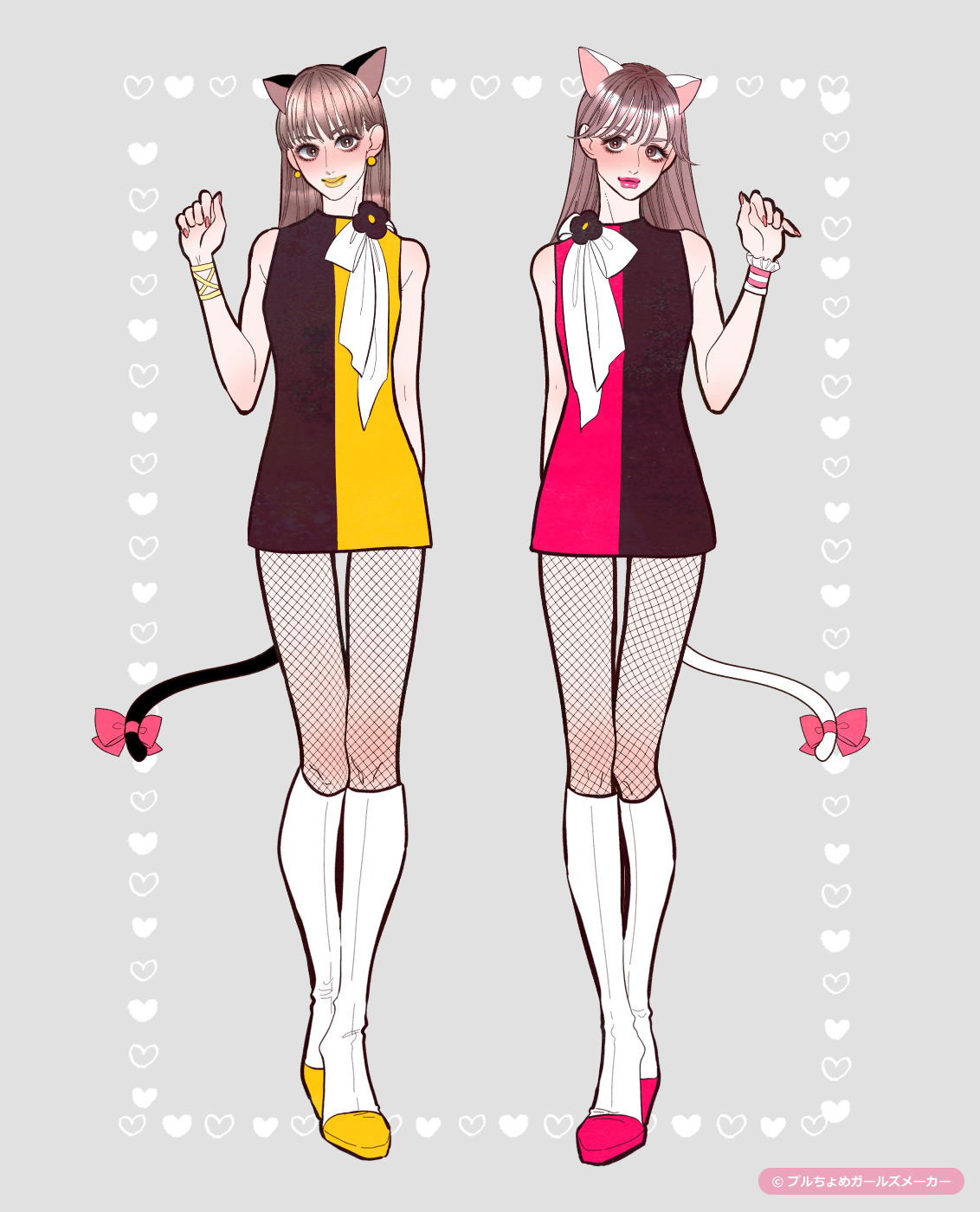 ガールズメーカーで作られた女の子1