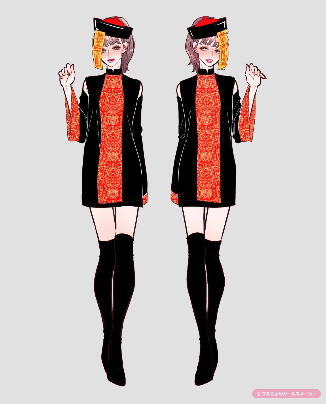 ガールズメーカーで作られた女の子2