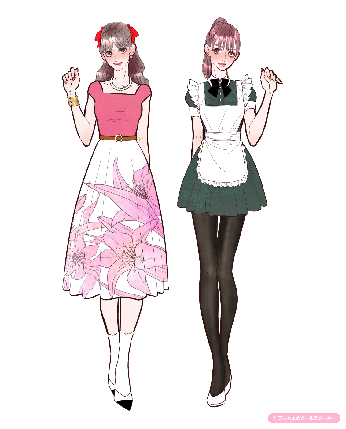 ガールズメーカーで作られた女の子6