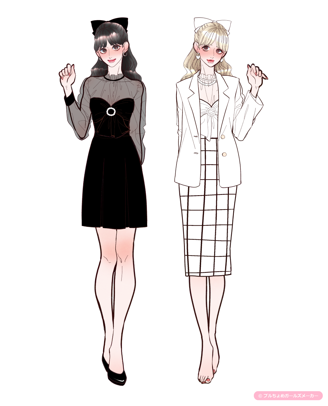 ガールズメーカーで作られた女の子3