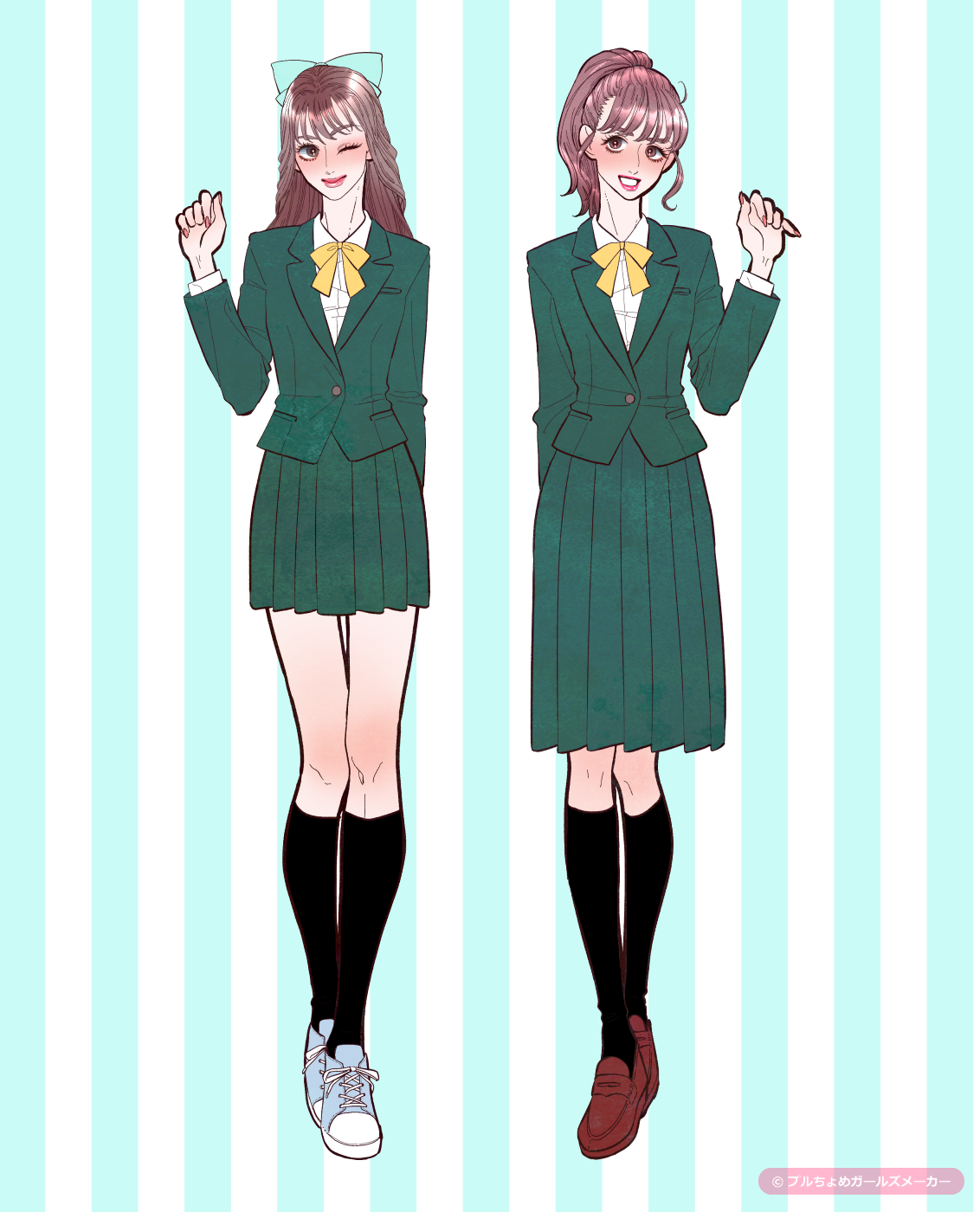 ガールズメーカーで作られた女の子3