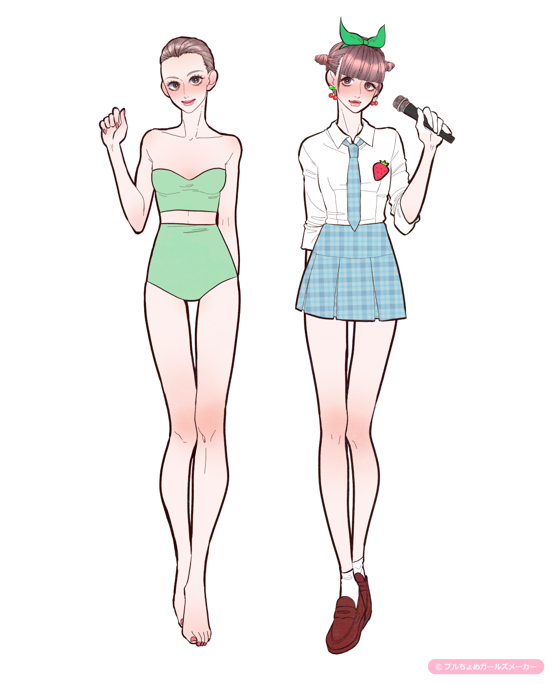ガールズメーカーで作られた女の子7