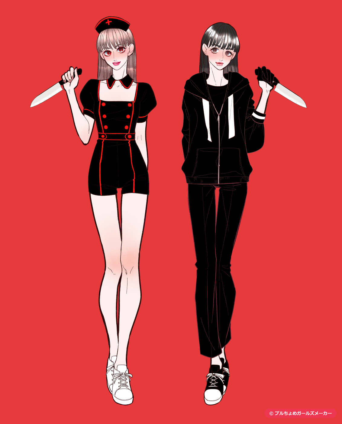 ガールズメーカーで作られた女の子3